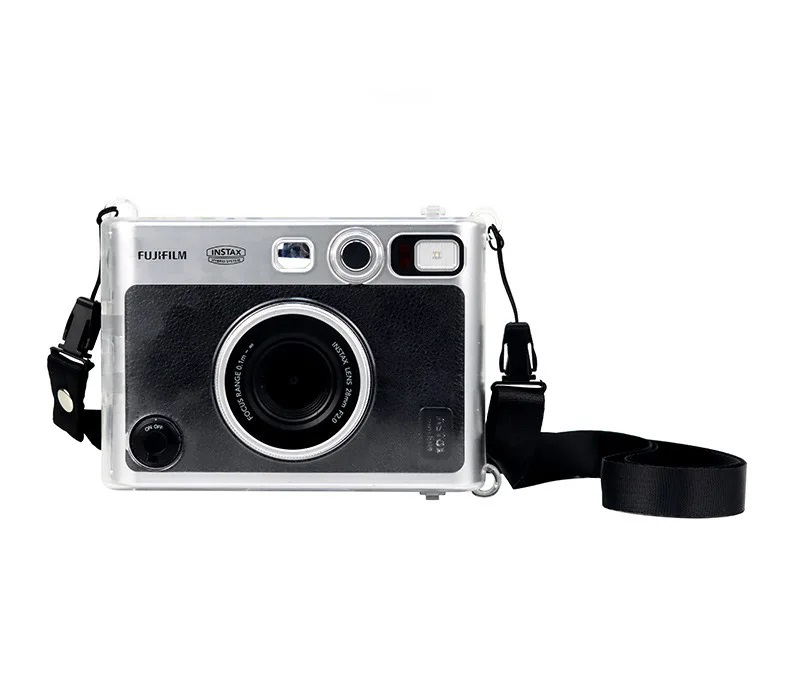 15296616556-s83b8a9e48d1544d7933997e9115f8024q.jpg Case Capa Transparente Crystal Rígida Para Instax Mini Evo - Imagem 1
