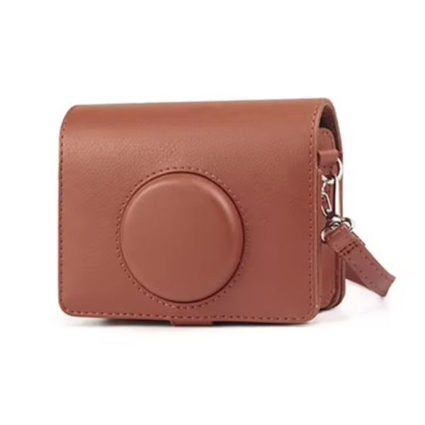 Case Proteção Bolsa Rígida Para Instax Mini Evo - Marrom