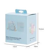 Kit Case Bolsa + Álbum 64 Fotos Para Instax Mini 12 - Branco - Imagem 9