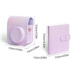 Kit Case Bolsa + Álbum 64 Fotos Para Instax Mini 12 - Verde - Imagem 8