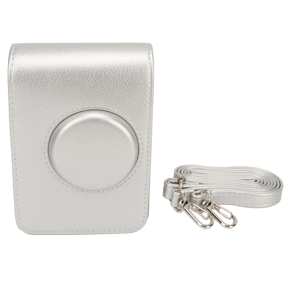 Case Bolsa Rígida Vertical Para Instax Mini Evo - Prata - Imagem 5