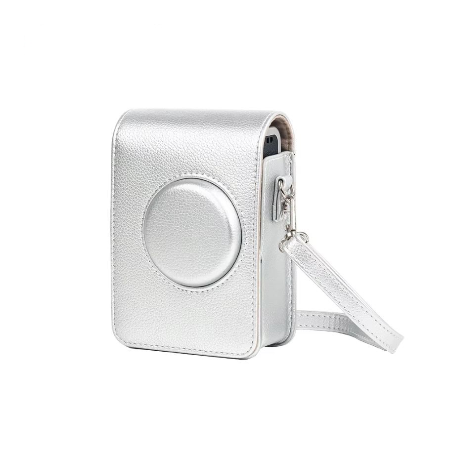 15296910148-capturar.jpg Case Bolsa Rígida Vertical Para Instax Mini Evo - Prata - Imagem 1