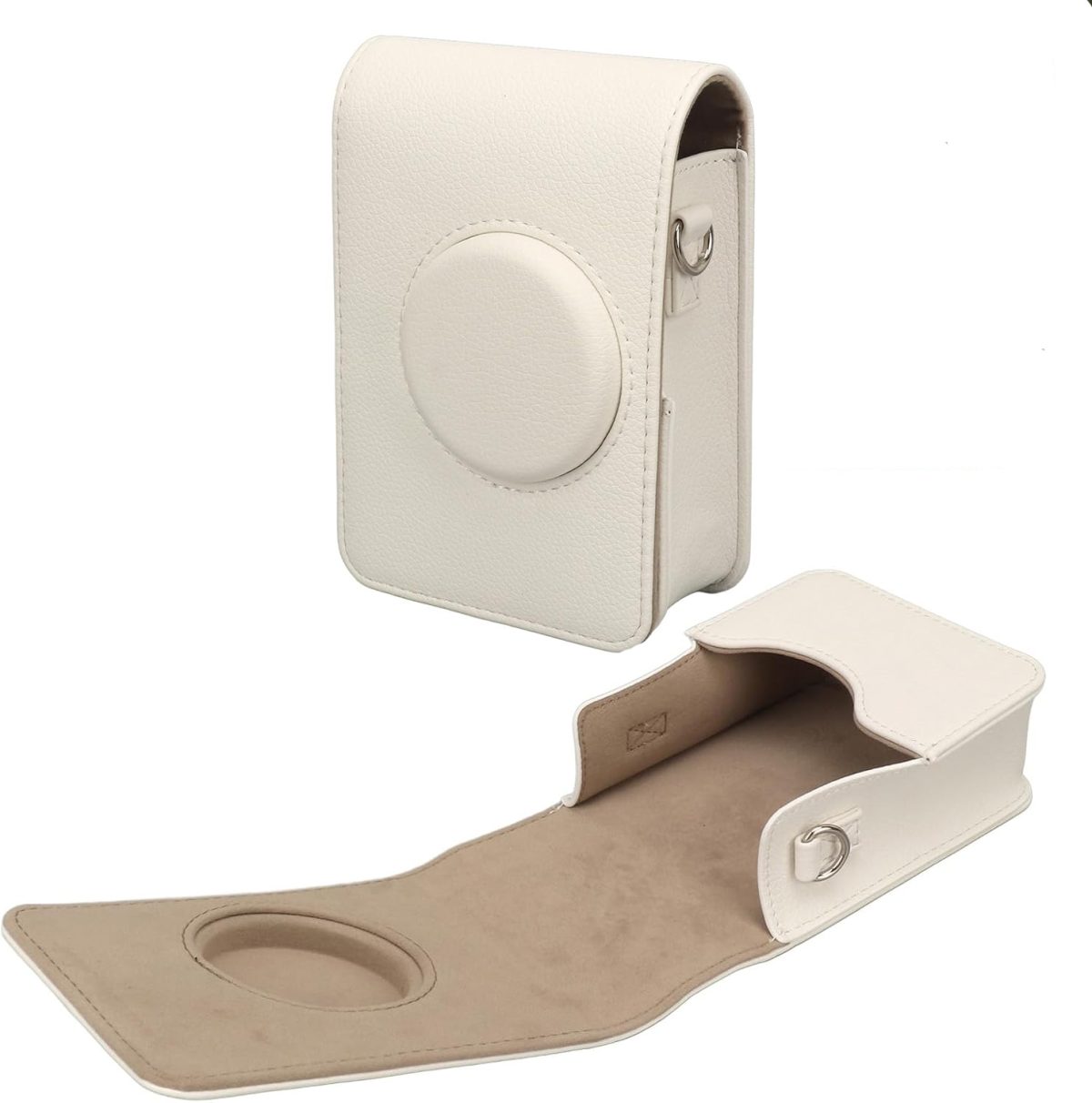 Case Bolsa Rígida Vertical Para Instax Mini Evo - Branco - Imagem 3