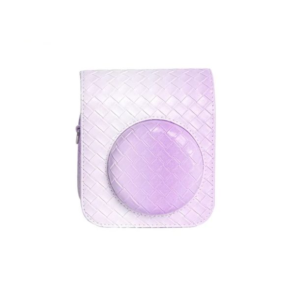 Capa Proteção Rígida Gradiente Para Instax Mini 12 - Roxo