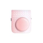 Capa Proteção Rígida Gradiente Para Instax Mini 12 - Rosa