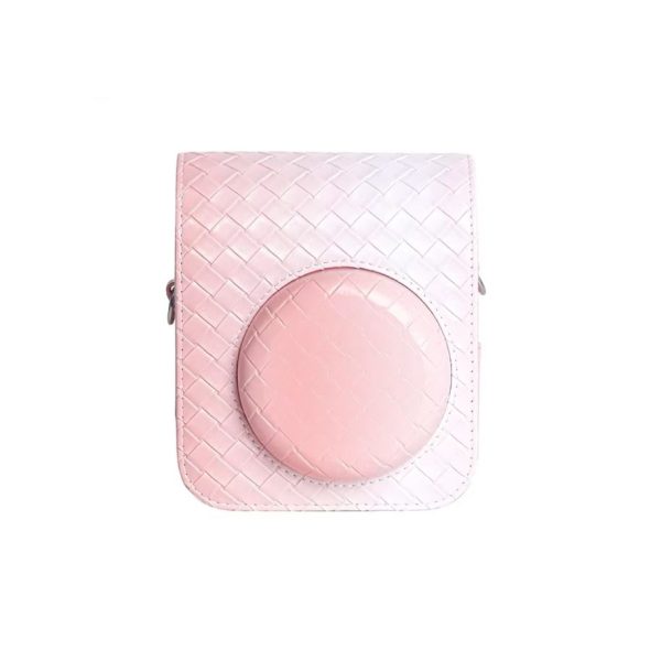 Capa Proteção Rígida Gradiente Para Instax Mini 12 - Rosa