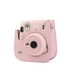 Capa Proteção Bolsa Rígida Para Instax Mini 12 - Laço Rosa - Imagem 2