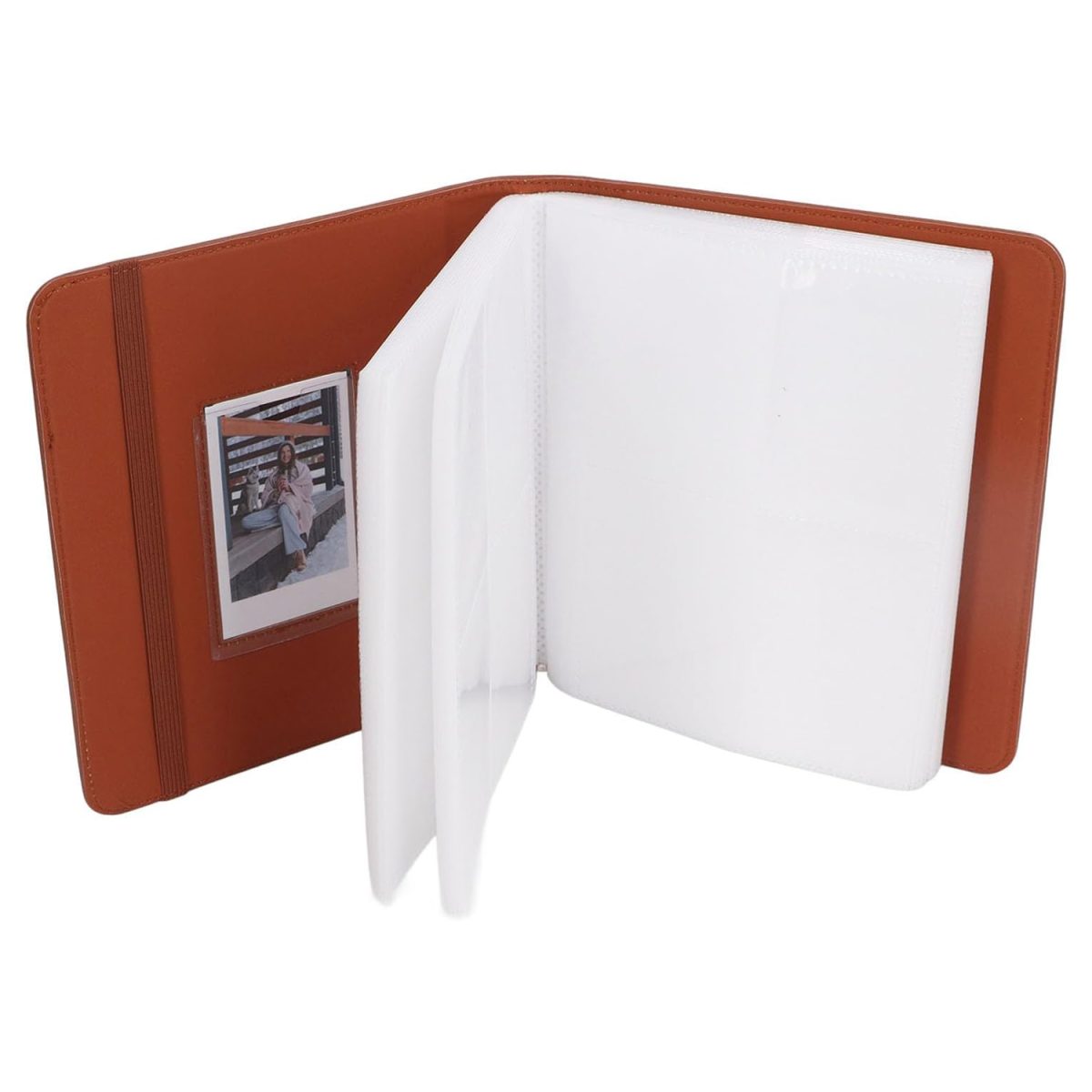 Álbum De Fotos P/ Instax Mini 9 11 12 - 288 Fotos - Marrom - Imagem 5