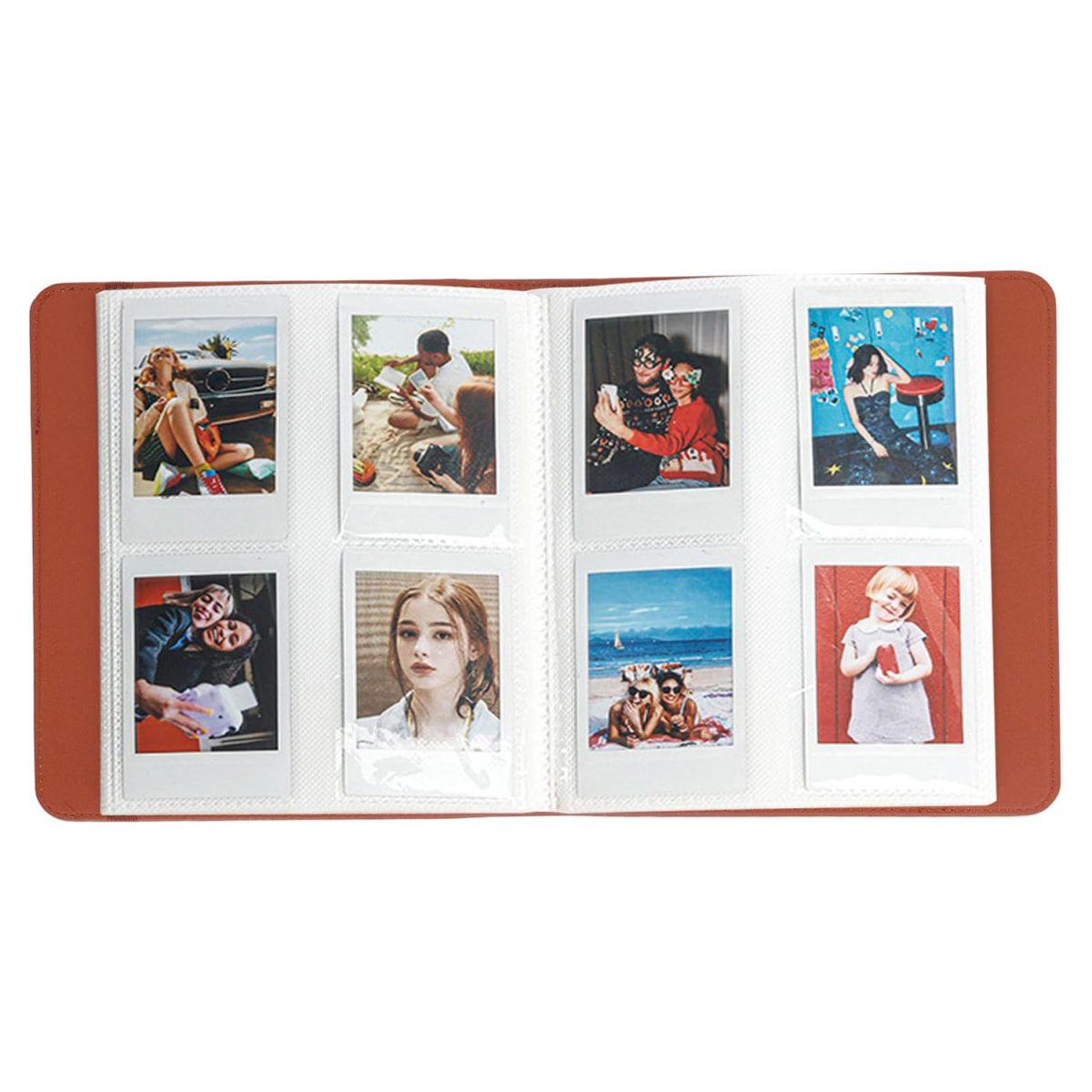 Álbum De Fotos P/ Instax Mini 9 11 12 - 288 Fotos - Marrom - Imagem 3
