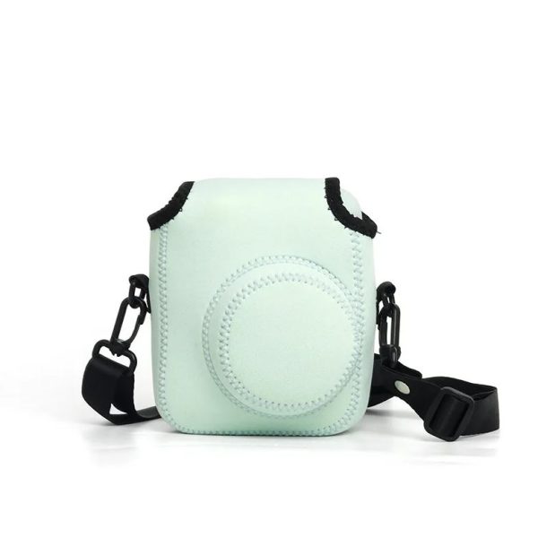 Case  Armazenamento Transporte Instax Mini 12 Com Alça - Verde