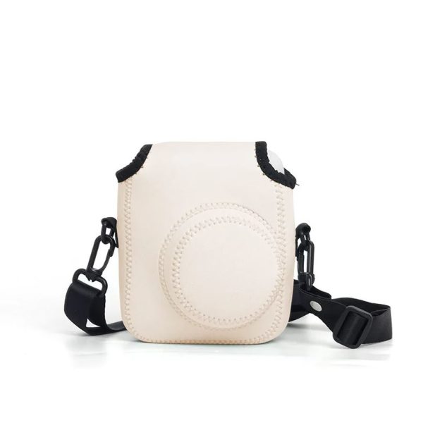 Case  Armazenamento Transporte Instax Mini 12 Com Alça - Branco