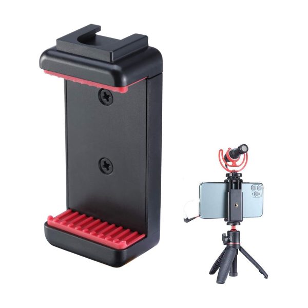 Suporte Adaptador St-07 Para Smartphone Com Sapata Led Mic