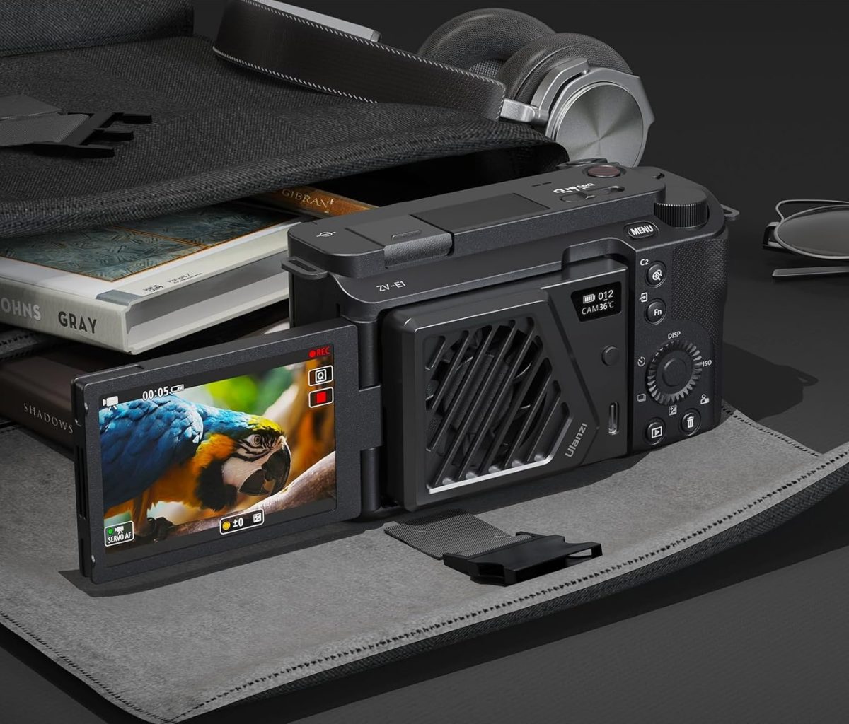 Mini Ventilador Cooler Ulanzi Para Câmera Dissipador Fan - Imagem 2