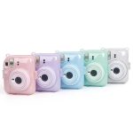 Case Brilho Glitter Para Instax Mini 12 Com Bolso - Rosa - Imagem 2