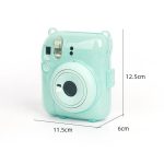 Case Brilho Glitter Para Instax Mini 12 Com Bolso - Rosa - Imagem 7