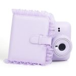 Álbum De Fotos Para Instax Mini 11 12 Babado - 64 Fotos Roxo