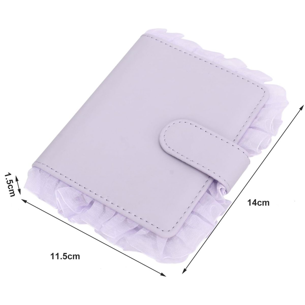 Álbum De Fotos Para Instax Mini 11 12 Babado - 64 Fotos Azul - Imagem 6