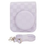 Capa Proteção Bolsa Para Instax Mini 12 Xadrez - Roxo - Imagem 5