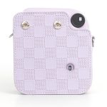 Capa Proteção Bolsa Para Instax Mini 12 Xadrez - Roxo - Imagem 4