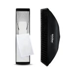 Softbox Strip Light 30x120cm Bowens Com Grid - Imagem 3