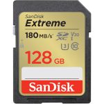 Cartão SD 128gb Sandisk Extreme 180mb/s
