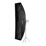 Softbox Strip Light Greika 35x140cm Bowens Com Grid - Imagem 3