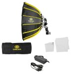 Softbox Iluminador Greika Com Led Bicolor 100w - GKT-600 - Imagem 5