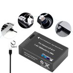 Bateria Probty Canon Lp-e17 Usb-c R10 R8 Sl3 T6i T7i RP - Imagem 4