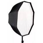 Octabox Softbox Sombrinha 95cm Flash Tocha Soquete Universal - Imagem 3
