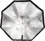 Octabox Softbox Sombrinha 95cm Flash Tocha Soquete Universal - Imagem 4