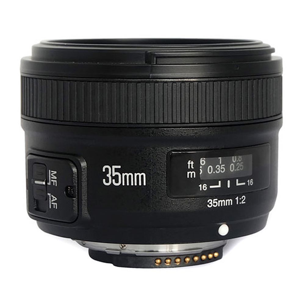 15314612061-1479722743-1282230.jpg Lente Yongnuo 35mm F/2 Para Nikon - Imagem 1