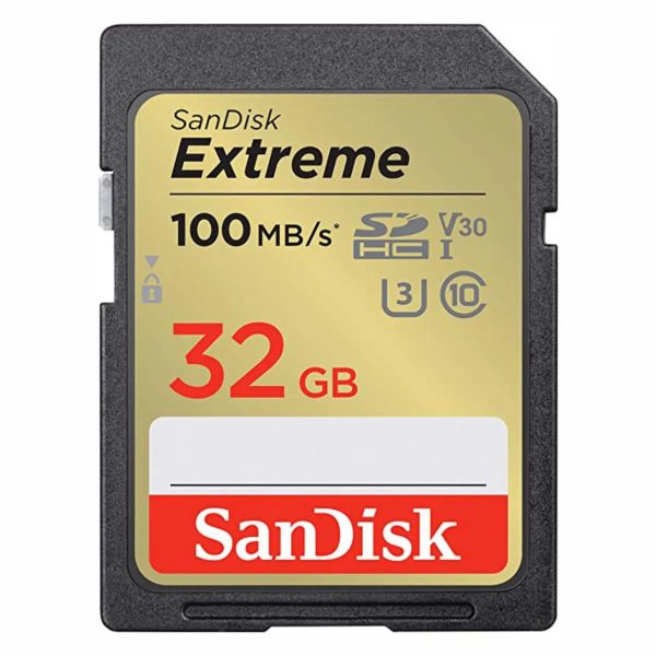 Cartão SD 32gb Sandisk Extreme 100mb/s