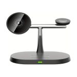 Base Dock Para Carregar iPhone iWatch Air Pods 3 em 1