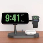 Base Dock Para Carregar iPhone iWatch Air Pods 3 em 1 - Imagem 4