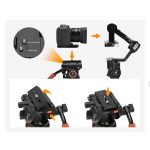 Tripé K&F Concept Forte Robusto Para Câmera - KF09.147 - Imagem 4