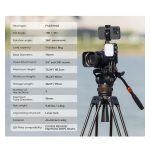 Tripé K&F Concept Forte Robusto Para Câmera - KF09.147 - Imagem 2