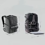 Mochila Eirmai SD06-B Para Equipamentos Foto Video - Preta