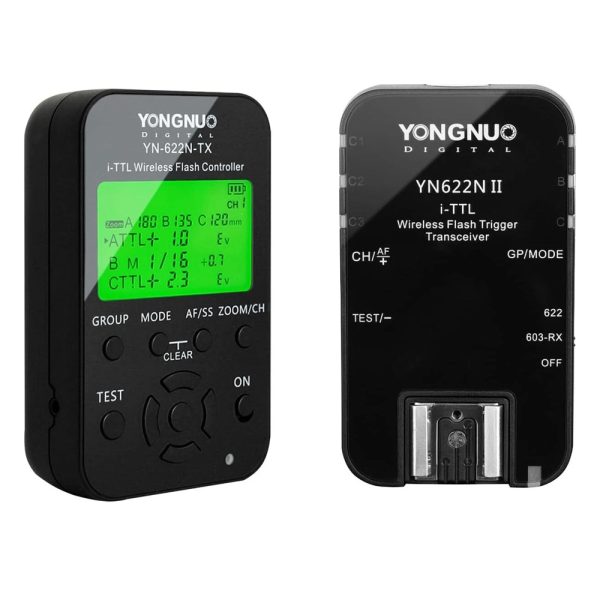 Rádio Flash Yongnuo YN622n-Kit TLL para Nikon