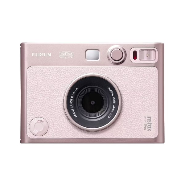 Câmera Instantânea Híbrida Fujifilm Instax Mini Evo - Rose
