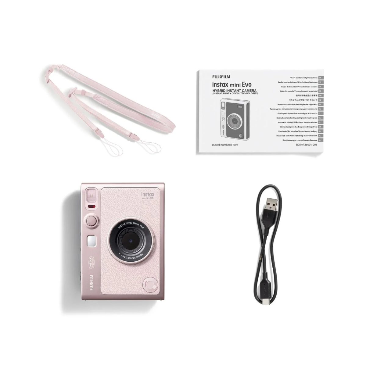 Câmera Instantânea Híbrida Fujifilm Instax Mini Evo - Rose - Imagem 6