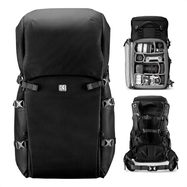 Mochila K&F Concept 40L P/ Câmeras Equipamentos - KF13.207V1