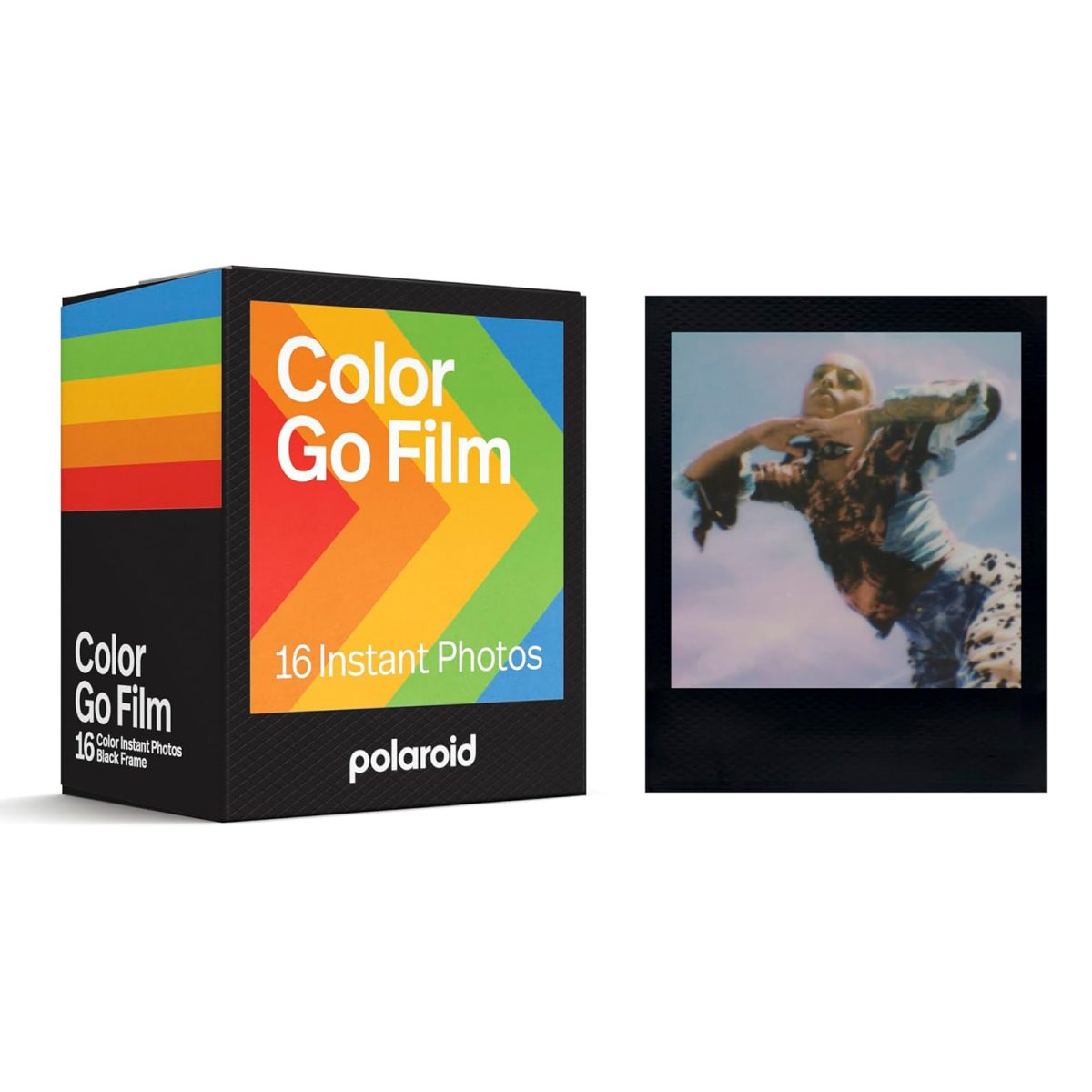 Filme Instantâneo Polaroid Go Color Black - 16 Fotos - Imagem 3