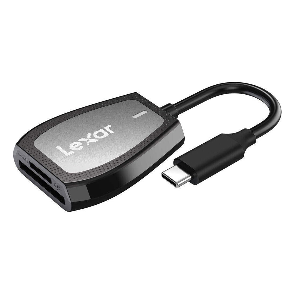 15430905198-15400401478-1.jpg Leitor Lexar RW470 Professional USB Tipo C SD e Micro SD - Imagem 1
