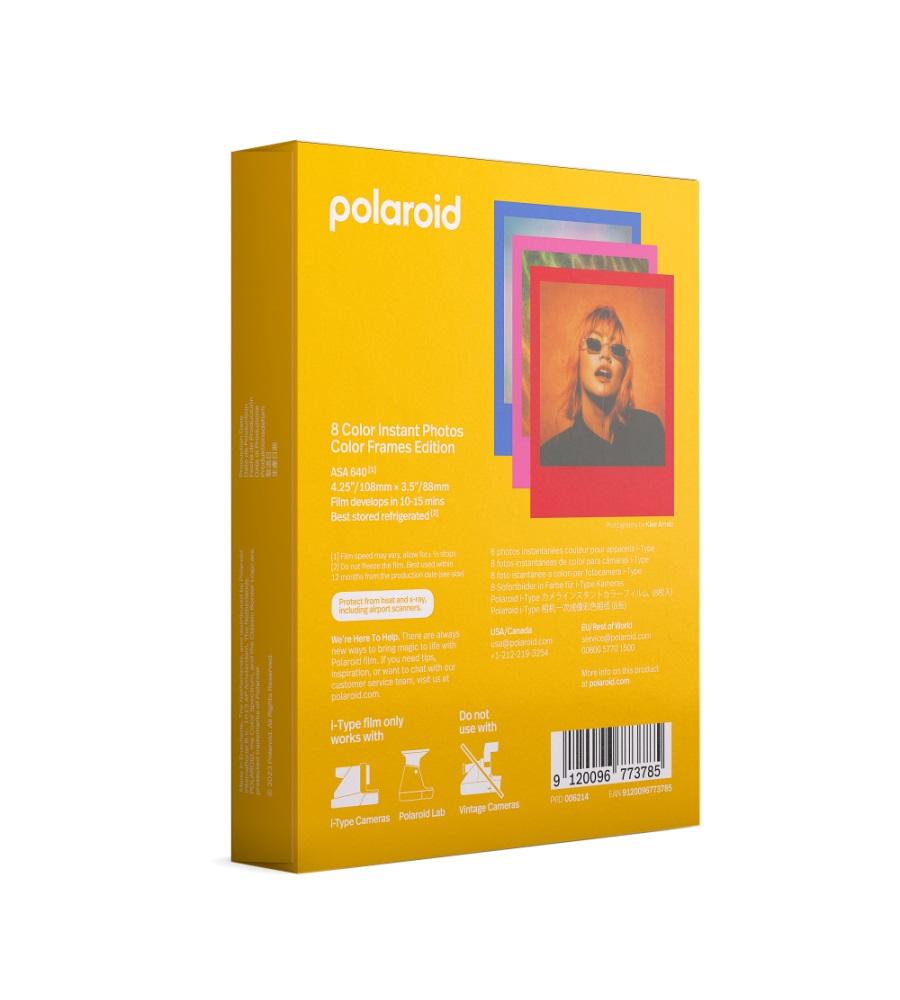 Filme Instantâneo Polaroid Color I-type Colorida - 8 Poses - Imagem 2