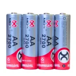 Pilhas Mox Recarregáveis AA C/04 Unidades MO-AA 2700mAh - Imagem 2