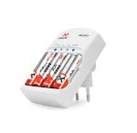 Carregador De Pilhas Mox CP51 COM 4 Pilhas AA - Imagem 2