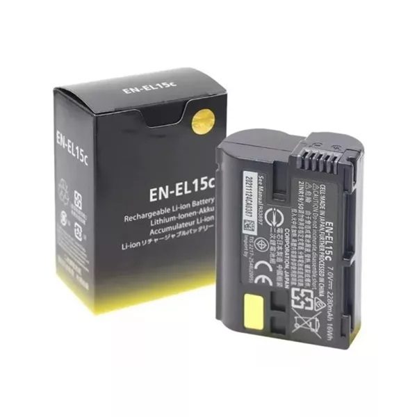 Bateria Nikon En-el15c Para Câmeras - Original