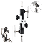 Suporte Adaptador Sombrinha e Flash Speedlite Metal SPT-3