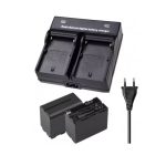 Kit 2x Bateria NP-F970 Com Carregador Duplo - Imagem 2