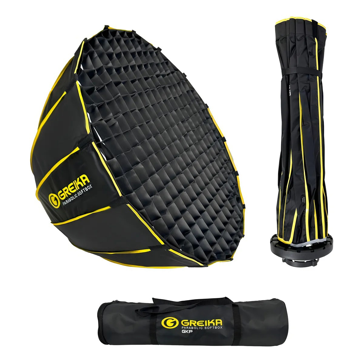 15430906609-15373192280-d-nq-np-2x-993065-mlu78275083671-082024-f-1.jpg Octabox Greika 60cm Bowens C/ Grid - GKP2-60 - Imagem 1